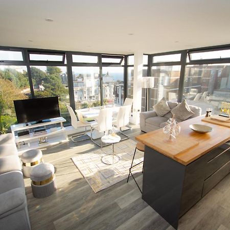 * Panoramic Penthouse With Sea & City Views Bornemouth Extérieur photo
